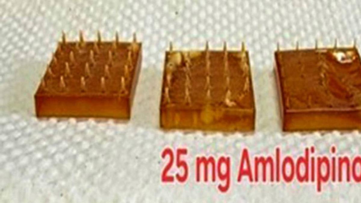 <![CDATA[Combaten la hipertensión con parche biodegradable]]>