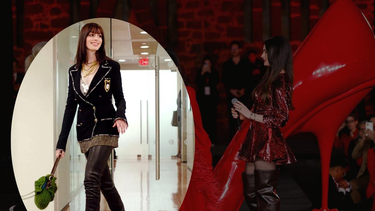 <![CDATA['¿Estás usando las botas?' Anne Hathaway recrea la icónica escena en su visita a México]]>