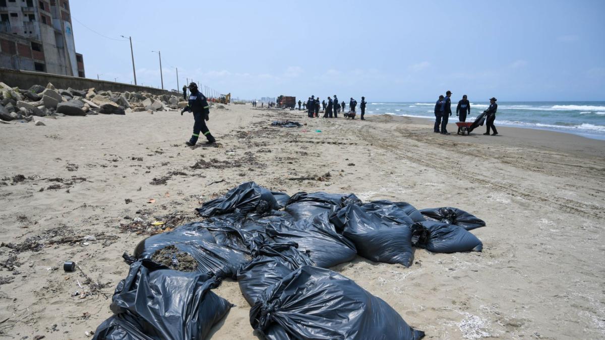 <![CDATA[Playas de Veracruz lucen semivacías en Semana Santa por derrame de hidrocarburos]]>