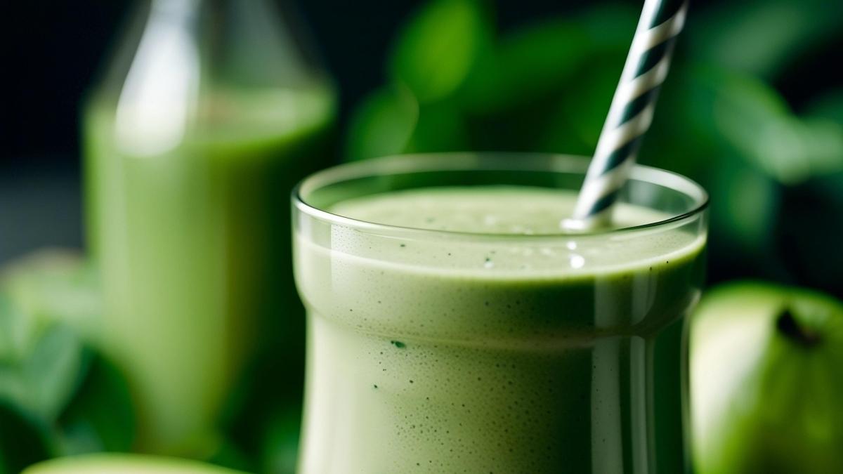 <![CDATA[Receta de jugo verde que sí sabe rico...]]>
