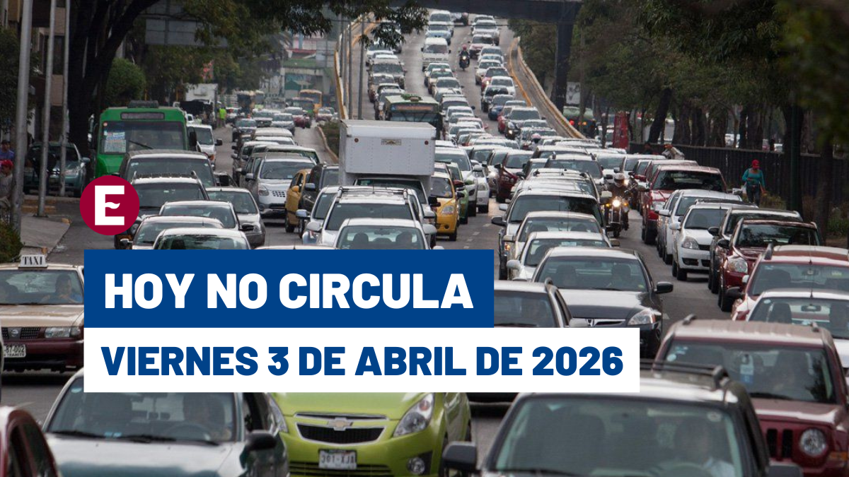 <![CDATA[Hoy no Circula del viernes en CDMX y Edomex detiene a estos vehículos]]>