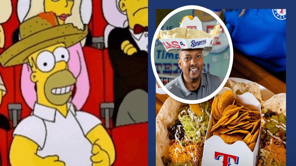 <![CDATA[Los Simpson lo hicieron de nuevo: el “sombrero nacho” ya es real en MLB]]>