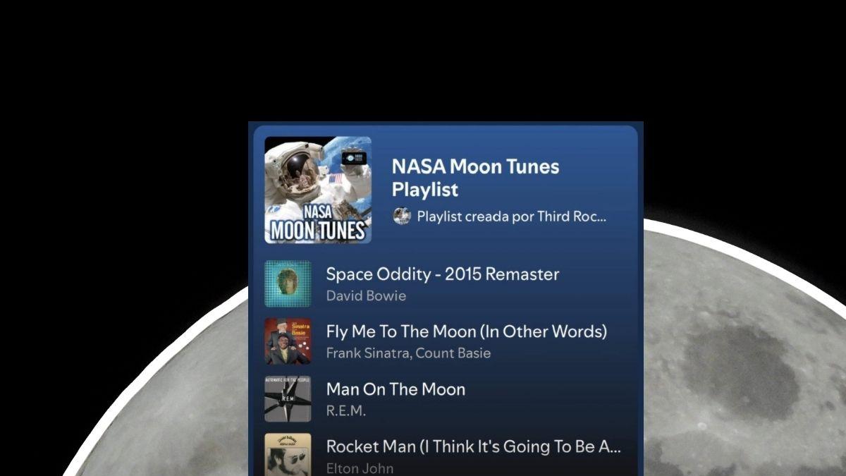 <![CDATA[Misión Artemis II: La playlist de Spotify que acompaña a los astronautas]]>