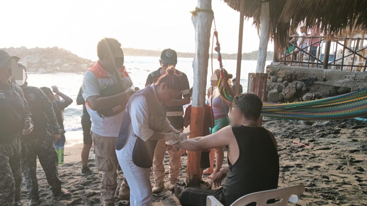 <![CDATA[Intervención de Semar evita ahogamiento de visitante en Puerto Madero]]>