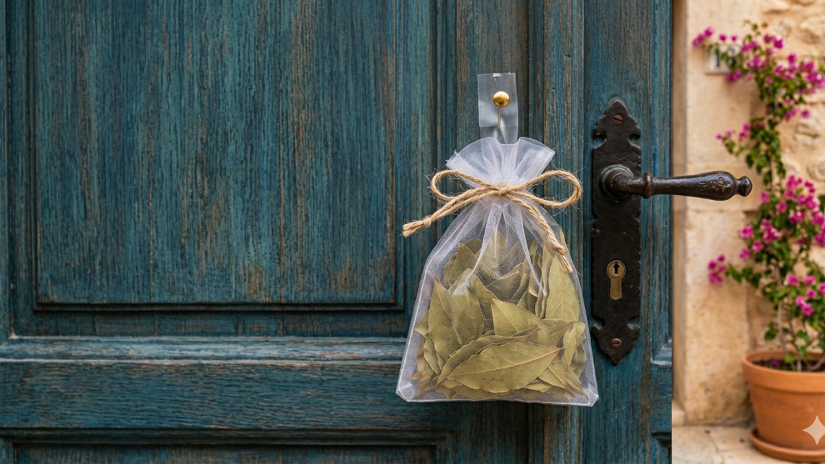 <![CDATA[El truco de poner hojas de laurel en la entrada de tu casa, ¿para qué sirve?]]>