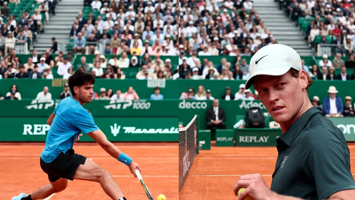 <![CDATA[Final con doble premio: Alcaraz y Sinner se miden por el título de Montecarlo y la cima mundial]]>