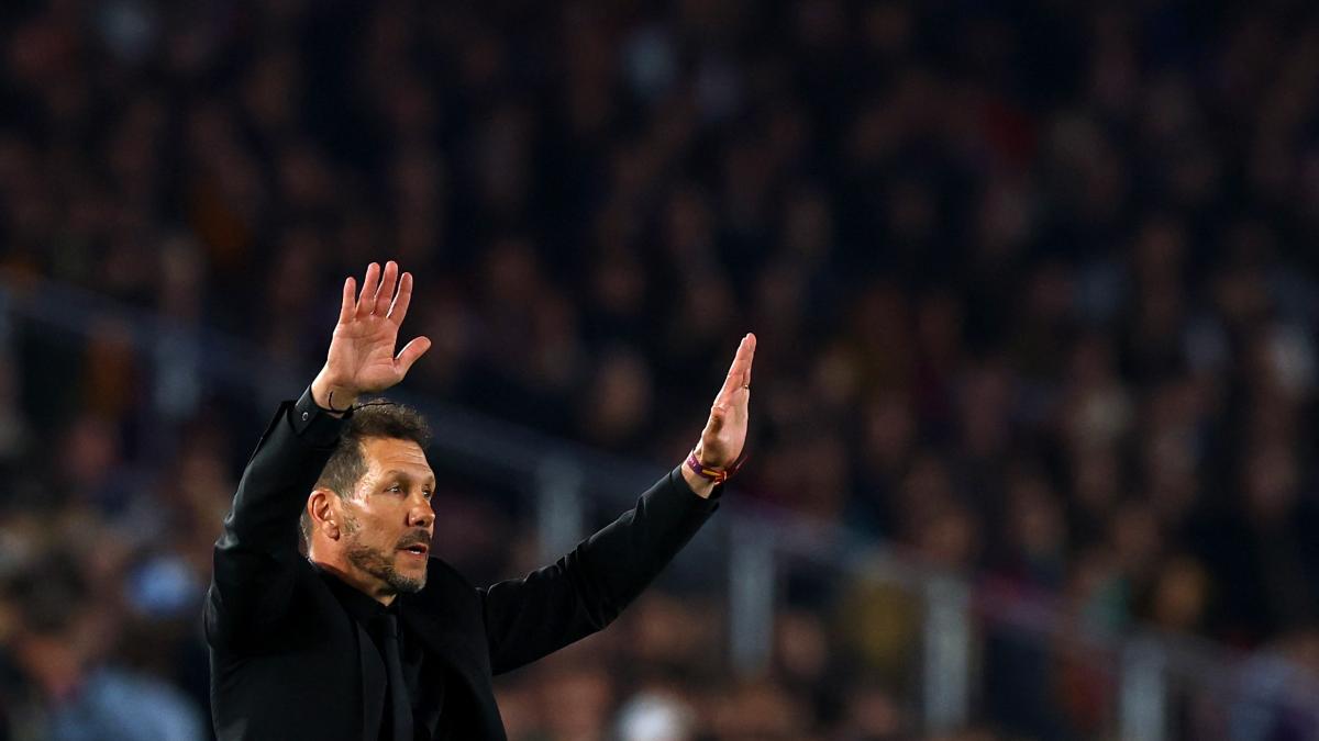 <![CDATA[Simeone no se confía del 0-2 ante el Barcelona: 