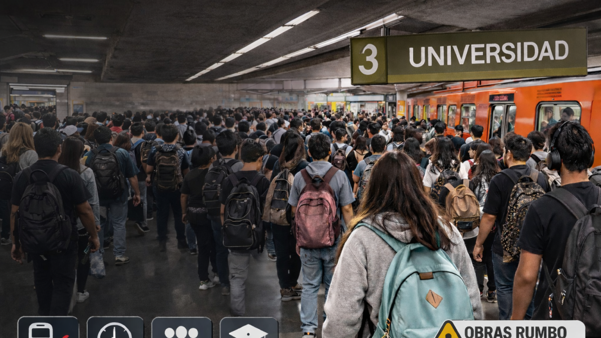 <![CDATA[UNAM pide flexibilidad a profesores por retrasos en el Metro de la CDMX debido a obras]]>