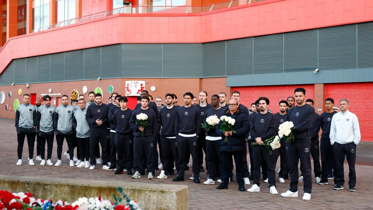 <![CDATA[PSG rinde homenaje a víctimas de Hillsborough y a Diogo Jota previo al duelo ante Liverpool]]>