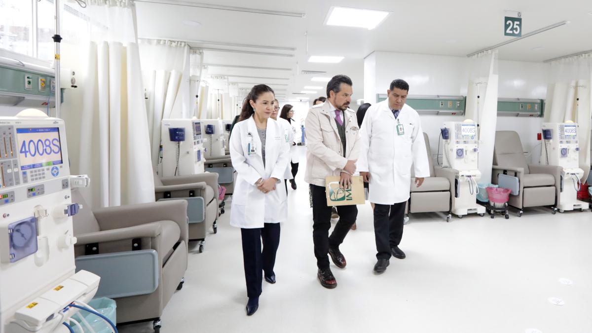 <![CDATA[IMSS fortalece atención en Azcapotzalco: inauguran sala de hemodiálisis]]>
