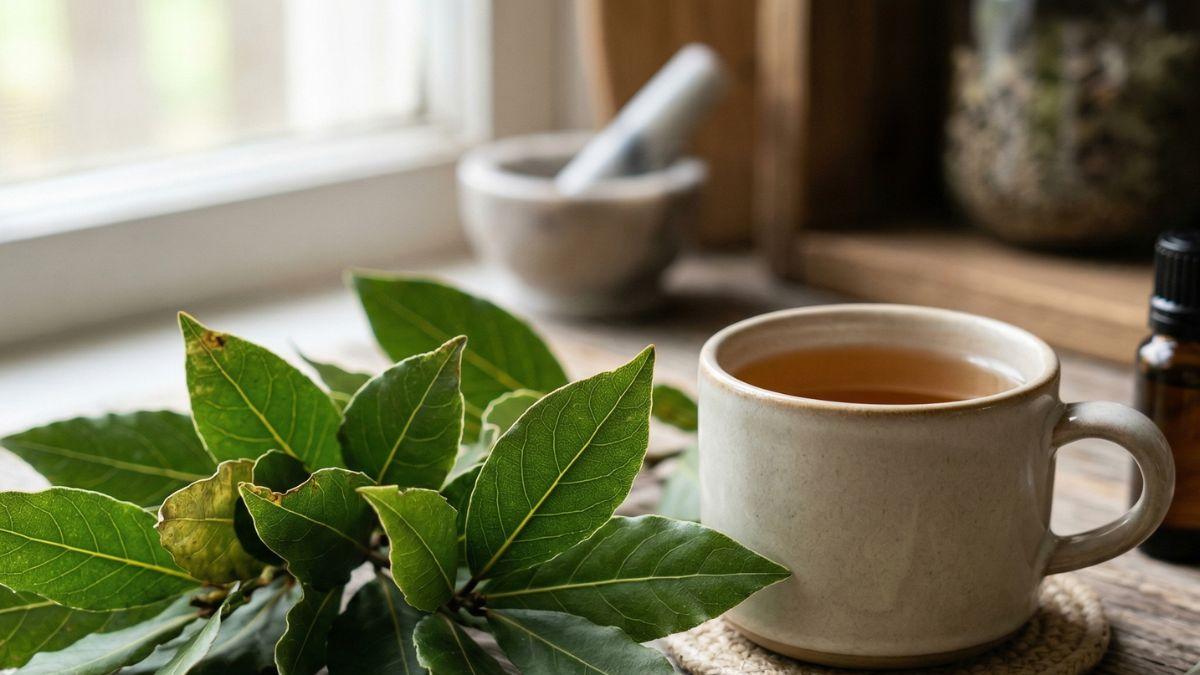 <![CDATA[Hoja de laurel: propiedades medicinales y advertencias que debes conocer]]>