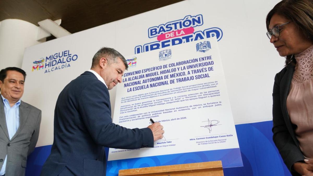 <![CDATA[Mauricio Tabe innova convenio con la UNAM]]>