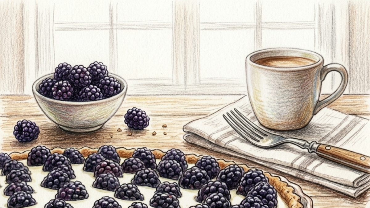 <![CDATA[Receta: tarta de chocolate blanco con zarzamoras: equilibrio entre dulzura y frescura]]>