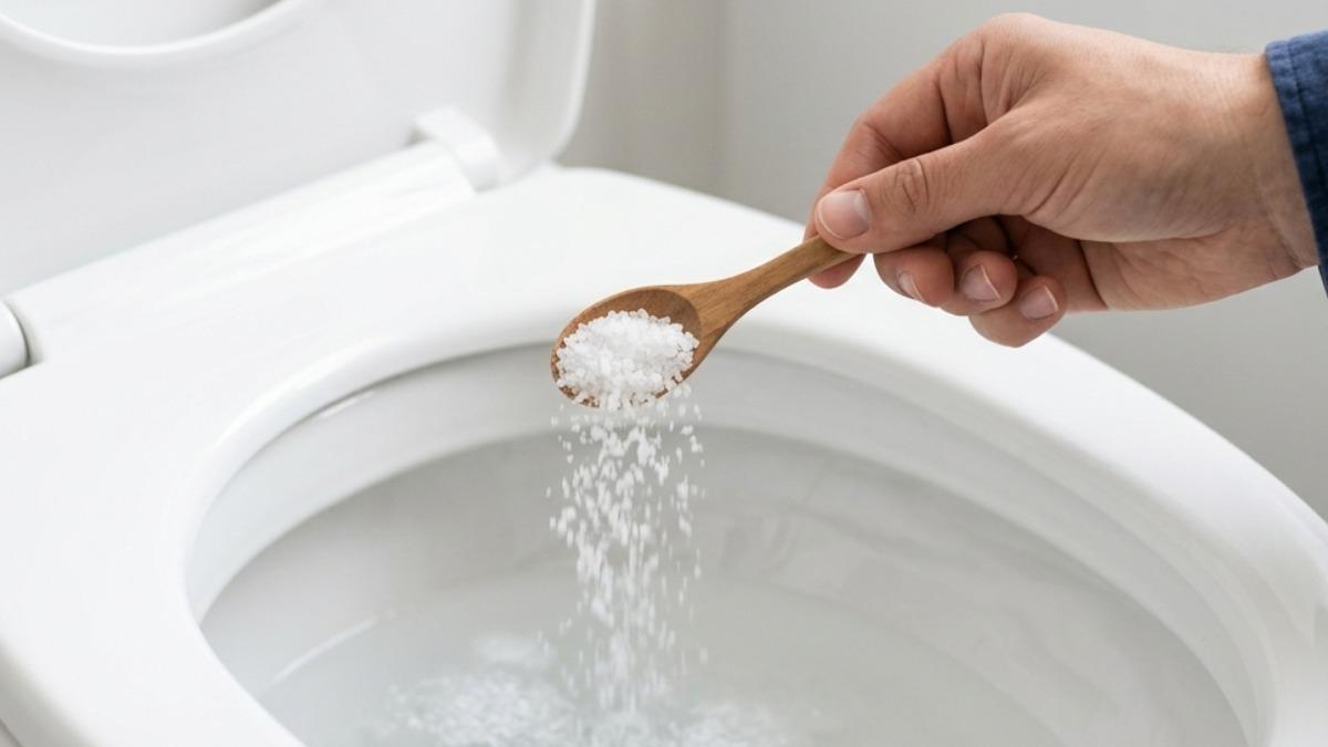 <![CDATA[El truco de tirar sal en el inodoro, ¿para qué sirve?]]>