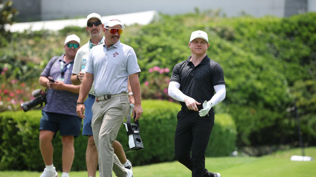 <![CDATA[Canelo Álvarez engalana el LIV Golf México y el francés Victor Perez se lleva la primera ronda]]>