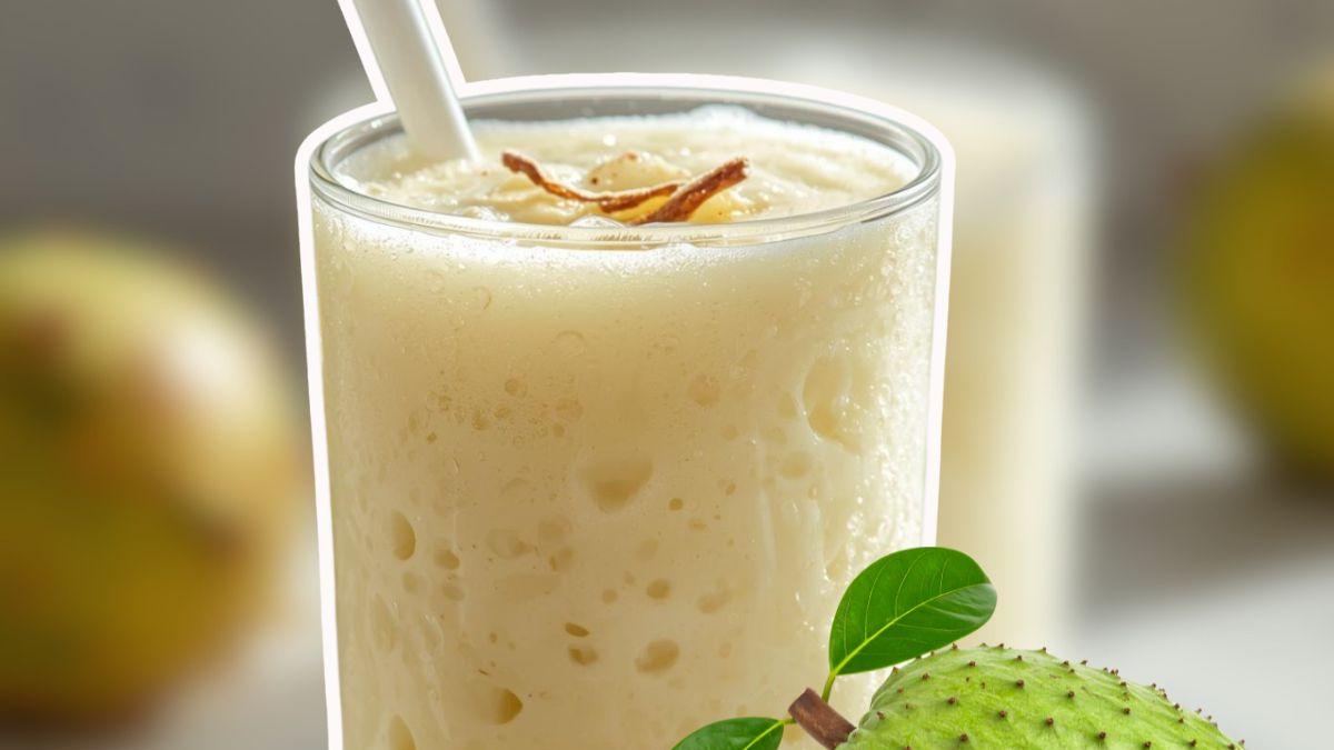 <![CDATA[Receta de agua de guanábana estilo 'Michoacana' ¡Tan cremosa y fresca que será difícil de resistir!]]>