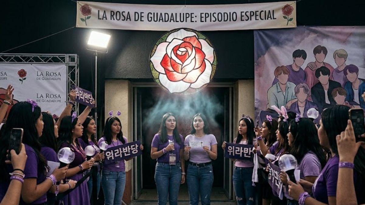 <![CDATA[BTS en La Rosa de Guadalupe: así las ARMY esperaron el 
