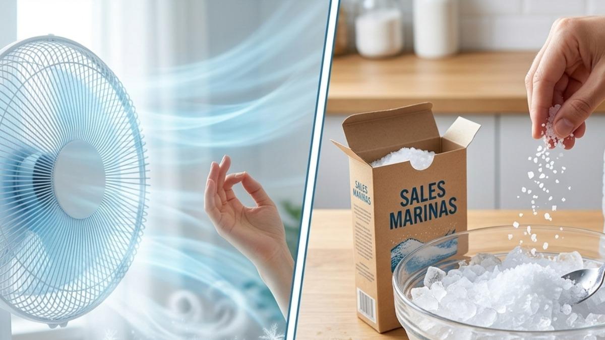 <![CDATA[¿Hielo y sal en el ventilador? El truco para combatir el calor en casa]]>