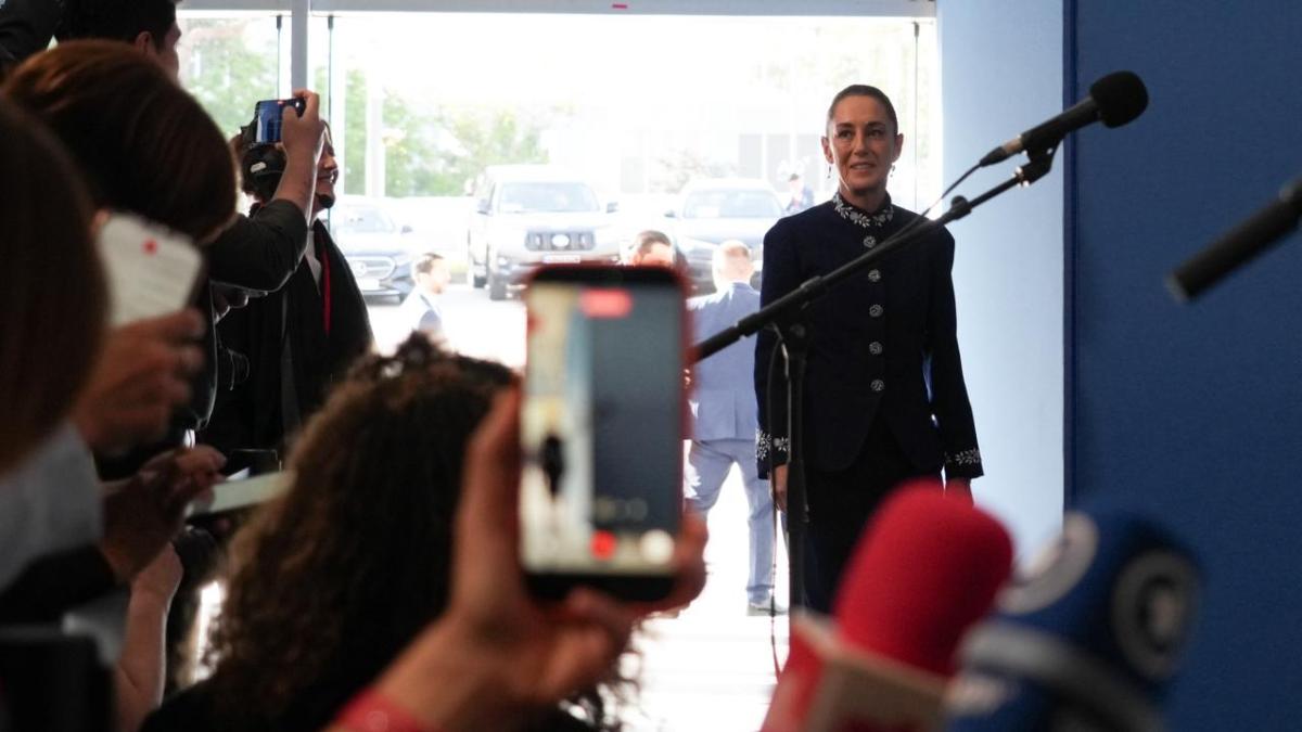 <![CDATA[Secretaria de Gobernación destaca discurso de Sheinbaum en Barcelona]]>