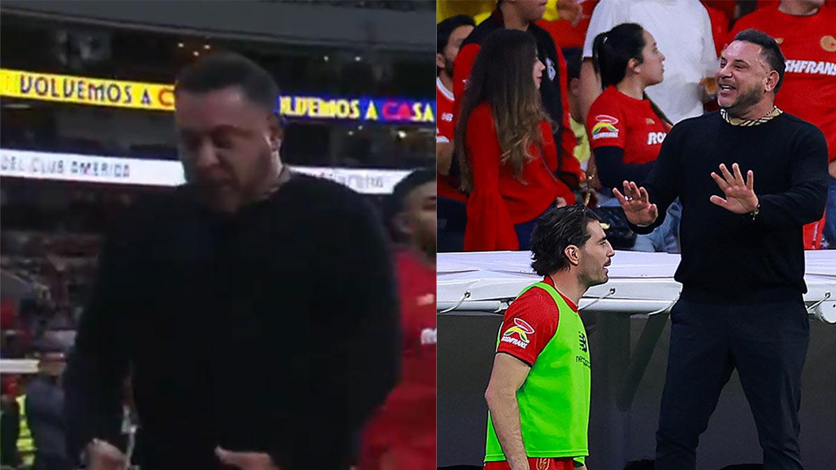 <![CDATA[Mohamed enardeció al América con gesto obsceno]]>