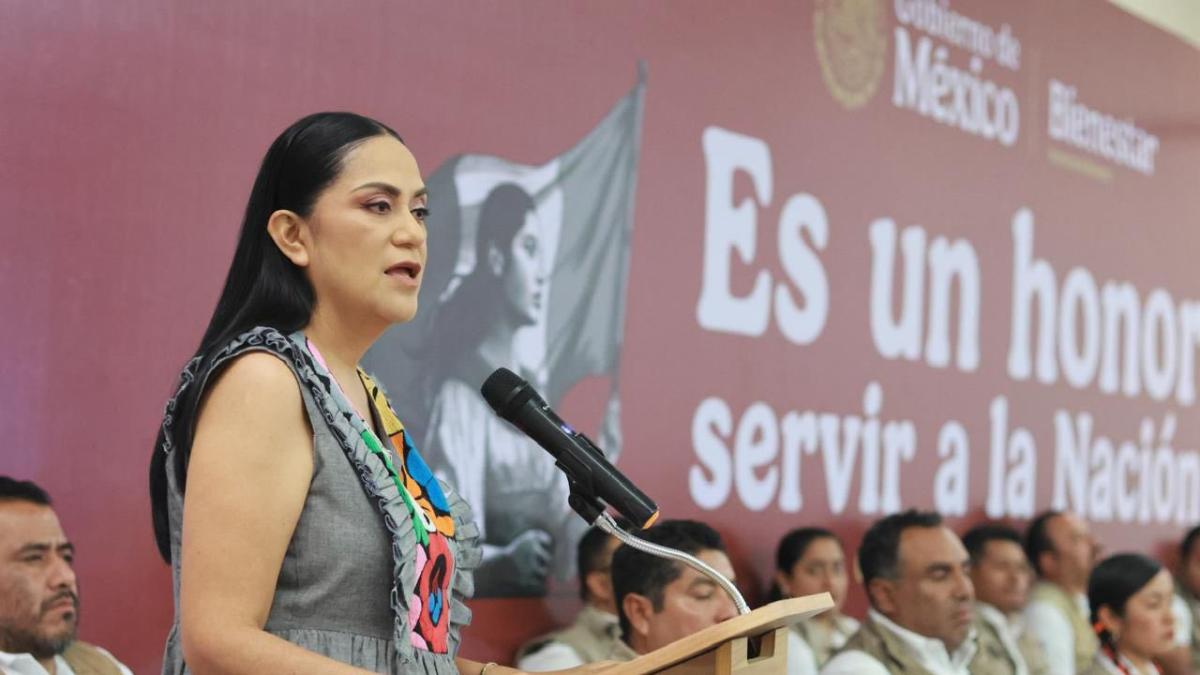 <![CDATA[Ariadna Montiel encabeza en Oaxaca el fortalecimiento de la estructura de Bienestar]]>