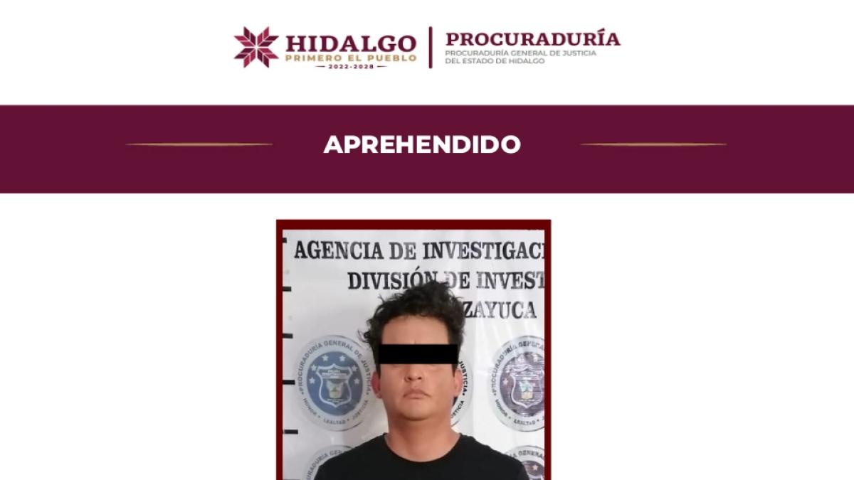 <![CDATA[Cae sujeto que mató a una menor de edad en Veracruz; se escondía en Hidalgo]]>