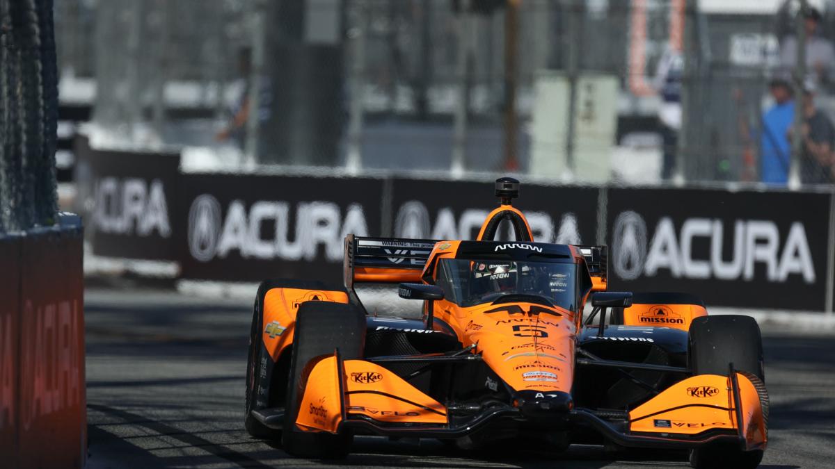 <![CDATA[Se le resiste el podio a Pato O'Ward: Quinto lugar en GP de Long Beach de IndyCar 2026]]>
