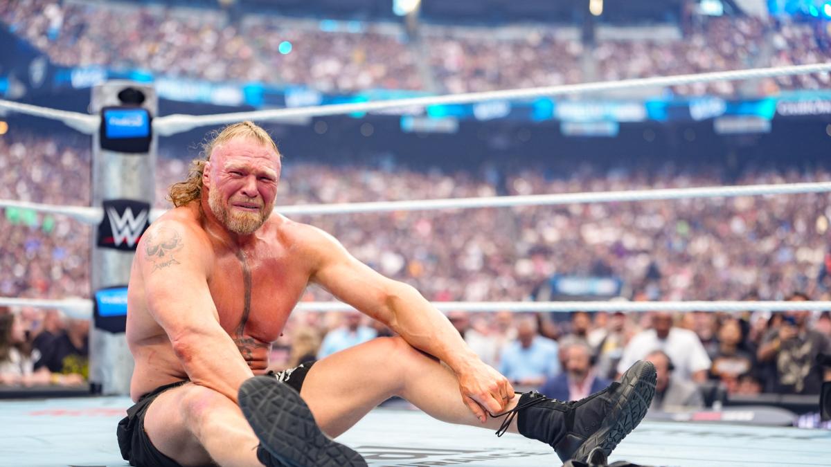 <![CDATA[¿El fin de la Bestia? Brock Lesnar cae ante Oba Femi en Wrestlemania Vegas y anuncia su retiro]]>