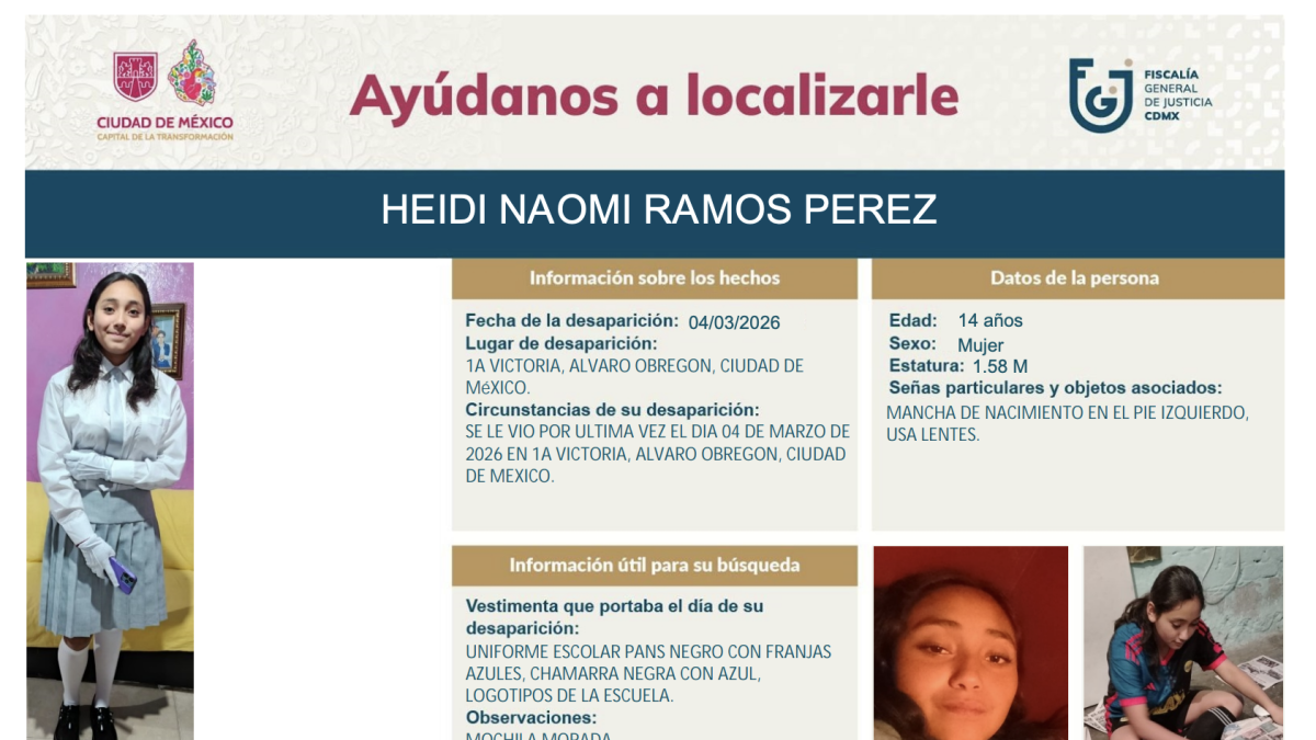 <![CDATA[Ayúdanos a encontrar a los hermanos Ramos Pérez; desaparecieron con dos meses de diferencia]]>