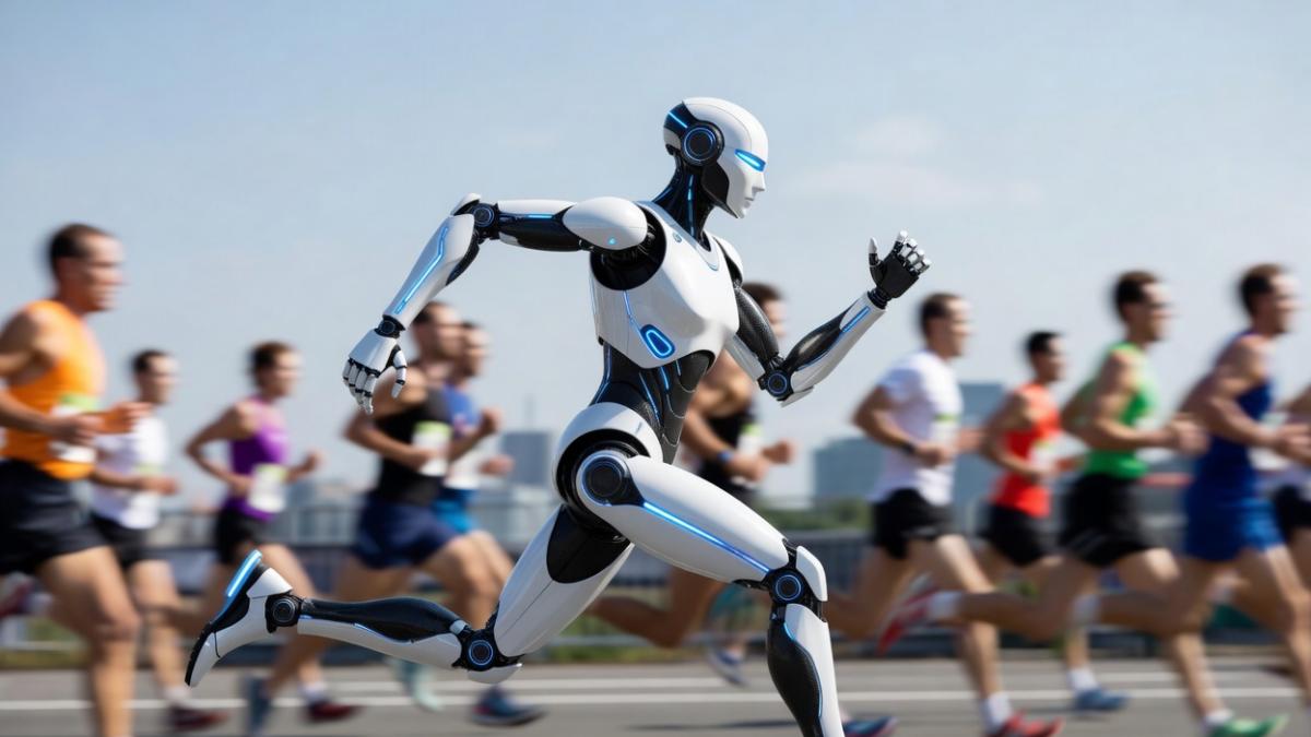 <![CDATA[El futuro llegó: robot chino supera récord humano en media maratón]]>