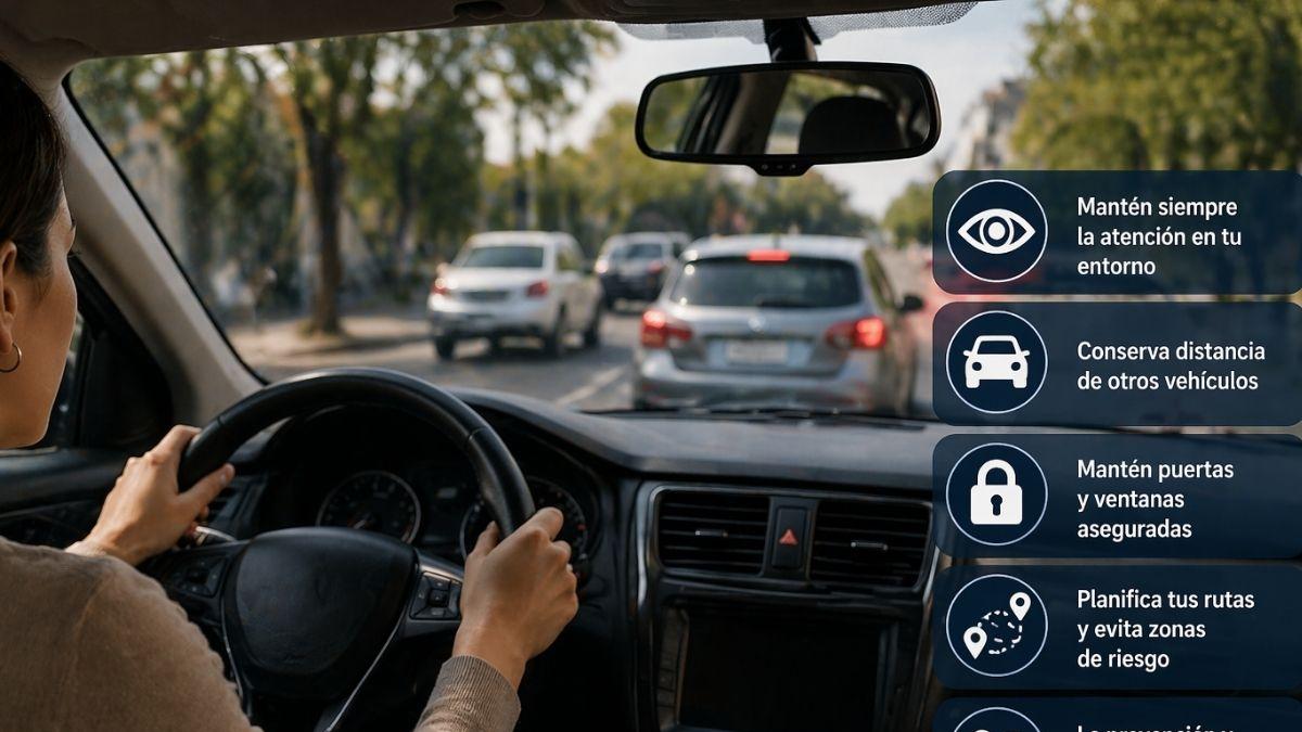 <![CDATA[Cómo prevenir asaltos vehiculares con técnicas de conducción]]>