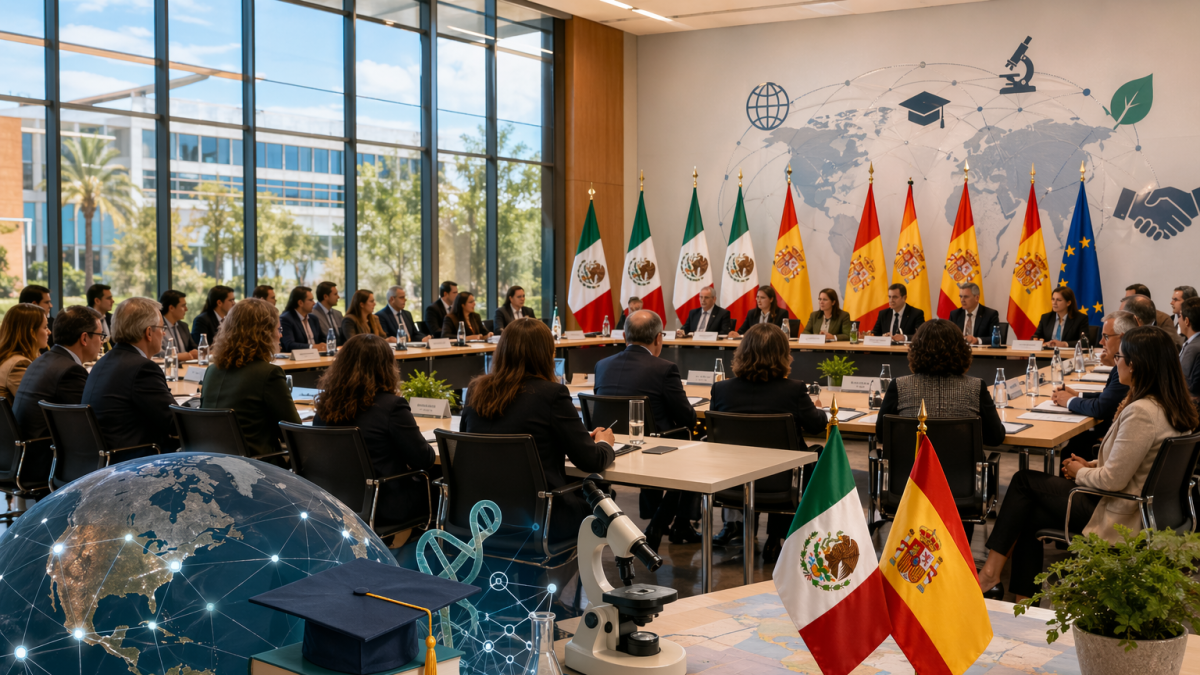 <![CDATA[México y España pactan mayor movilidad universitaria, dobles titulaciones e investigación conjunta]]>
