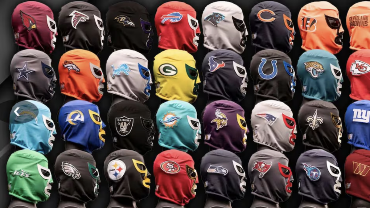 Mexican Lucha Libre Masks Meet NFL: Official Designs for All 32 Teams Revealed | Excélsior