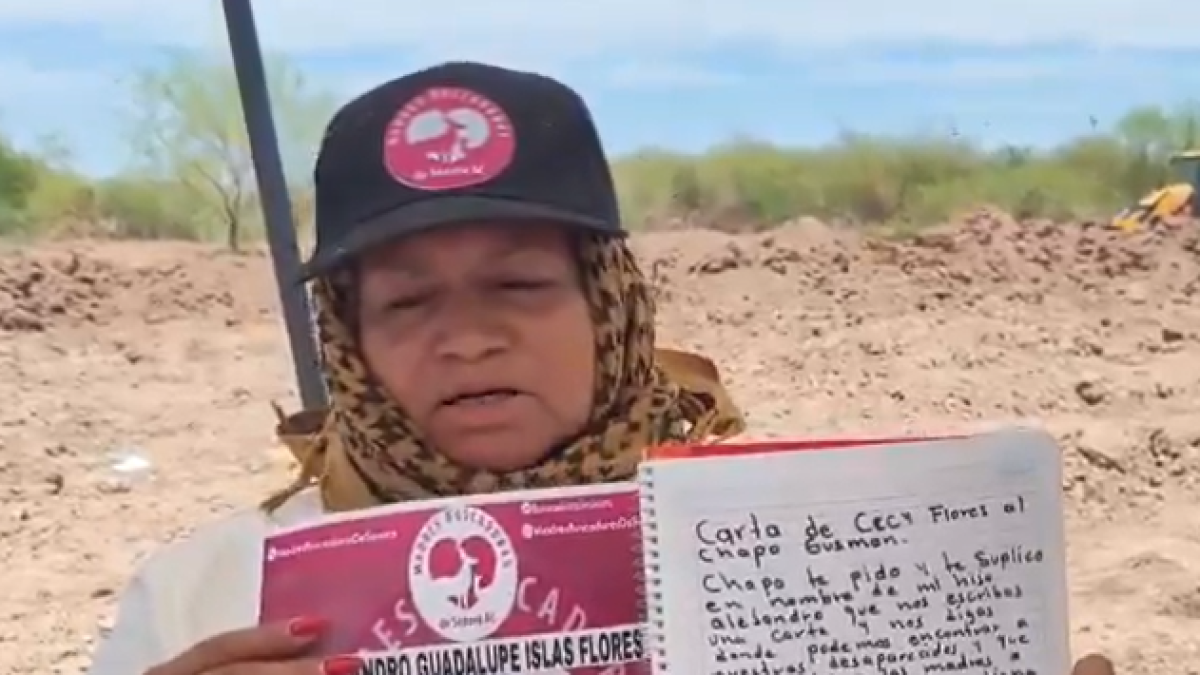 <![CDATA[Ceci Flores envía carta a ‘El Chapo’; pide información sobre su hijo y desaparecidos]]>