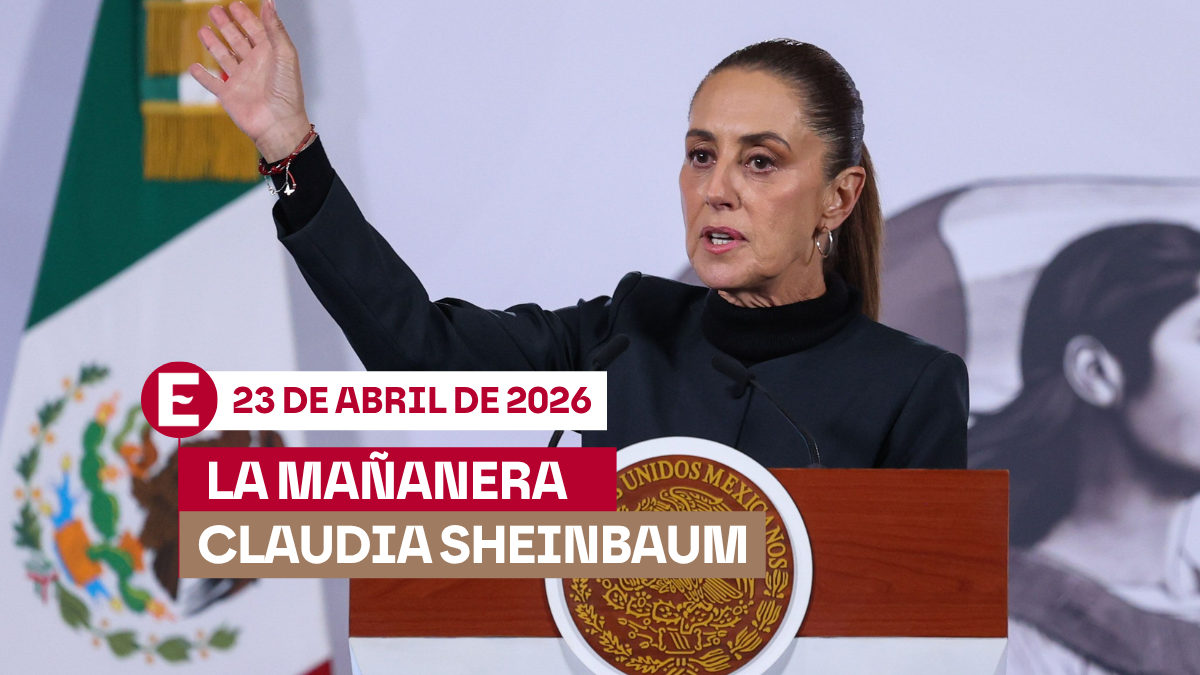 <![CDATA[La 'Mañanera' de Sheinbaum EN VIVO: Temas de la conferencia hoy 23 de abril de 2026]]>