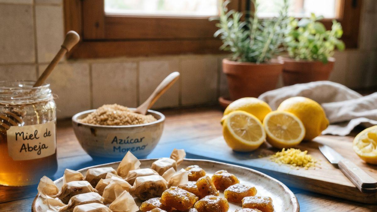 <![CDATA[Caramelos de propóleo caseros: receta fácil para aliviar la garganta]]>