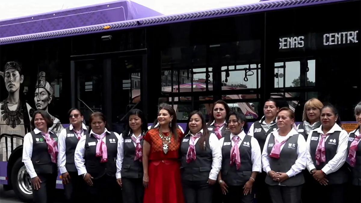 <![CDATA[Lanza CDMX Centrobús, nueva ruta eléctrica en el Centro Histórico]]>