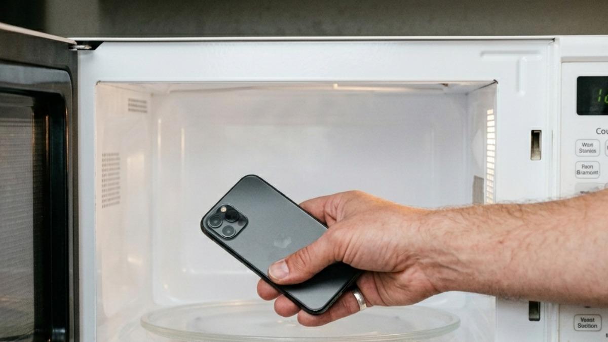 <![CDATA[El truco de meter tu celular en el microondas, ¿para qué sirve?]]>