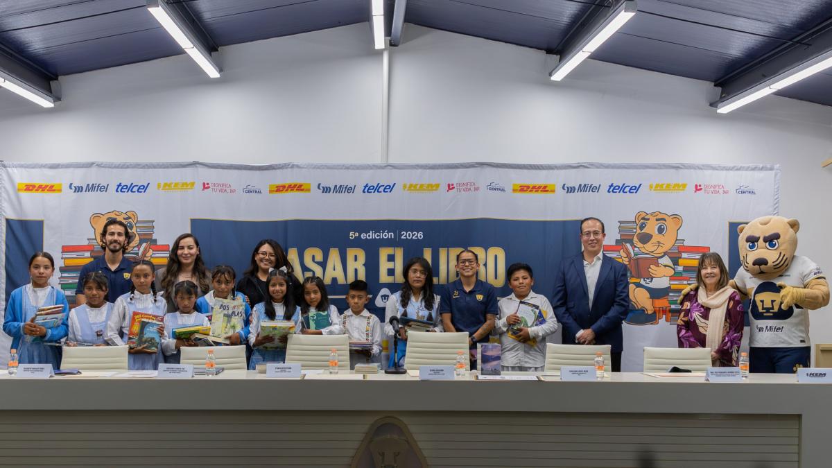 <![CDATA[El valor de las páginas y los goles, los Pumas transforman vidas a través de la lectura]]>