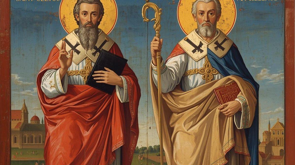 <![CDATA[Qué santo se celebra hoy 26 de abril: San Cleto y San Marcelino, los Papas que resistieron]]>