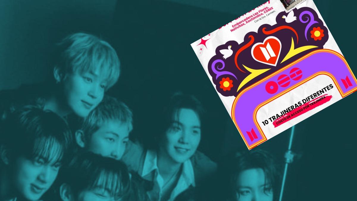 <![CDATA[Trajineras con temática de BTS en Xochimilco, ¿cuánto cuesta el paseo y en qué embarcadero es?]]>