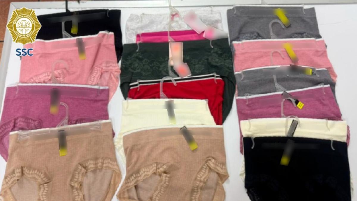 <![CDATA[Vecinos retienen a mujer por robar 16 prendas de ropa interior]]>
