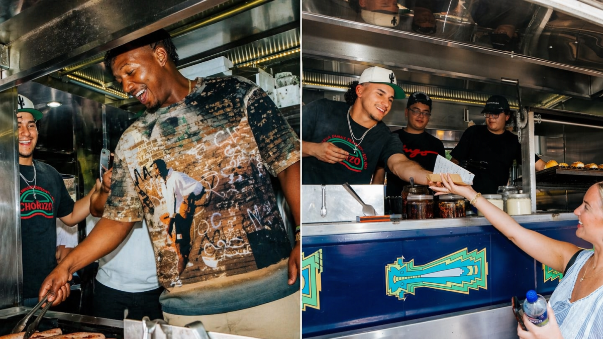 <![CDATA[Alek Thomas y Geraldo Perdomo cambian el bat por la parrilla en Reforma]]>