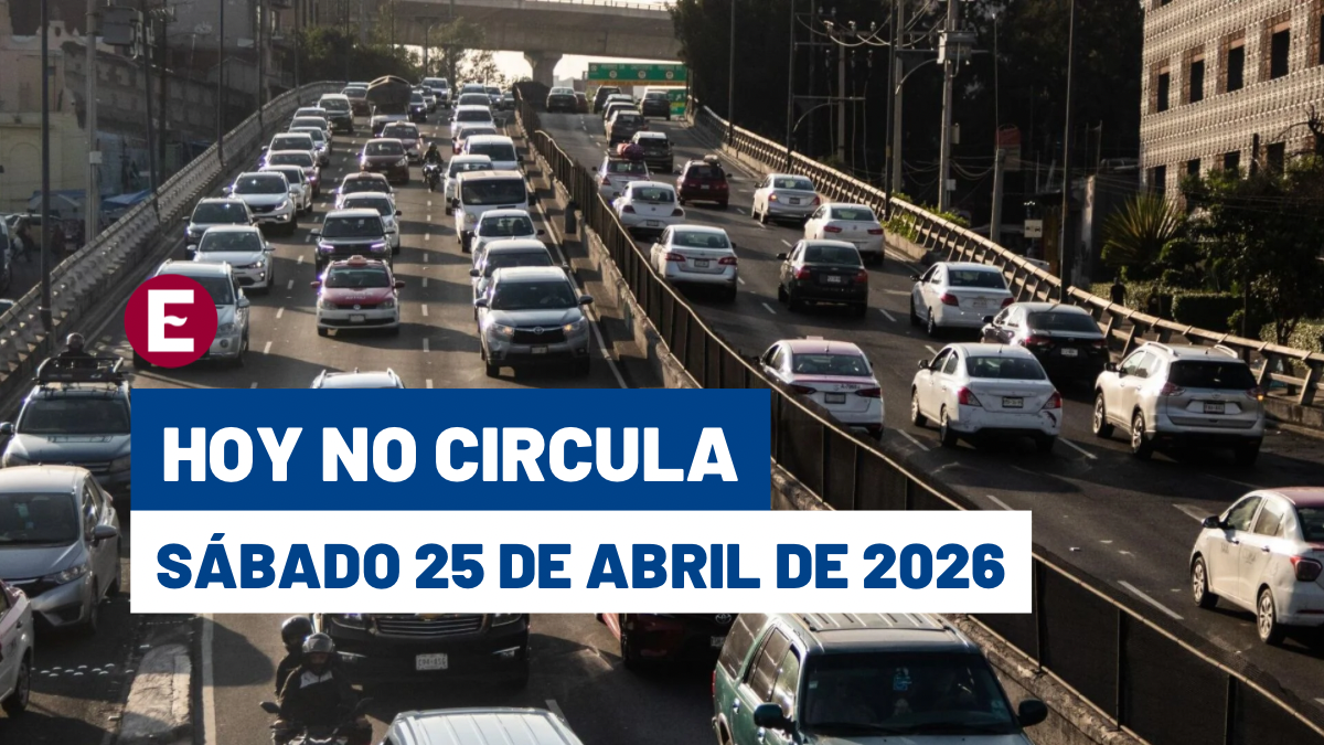 <![CDATA[Hoy no Circula del último sábado de abril aplica para estos autos]]>