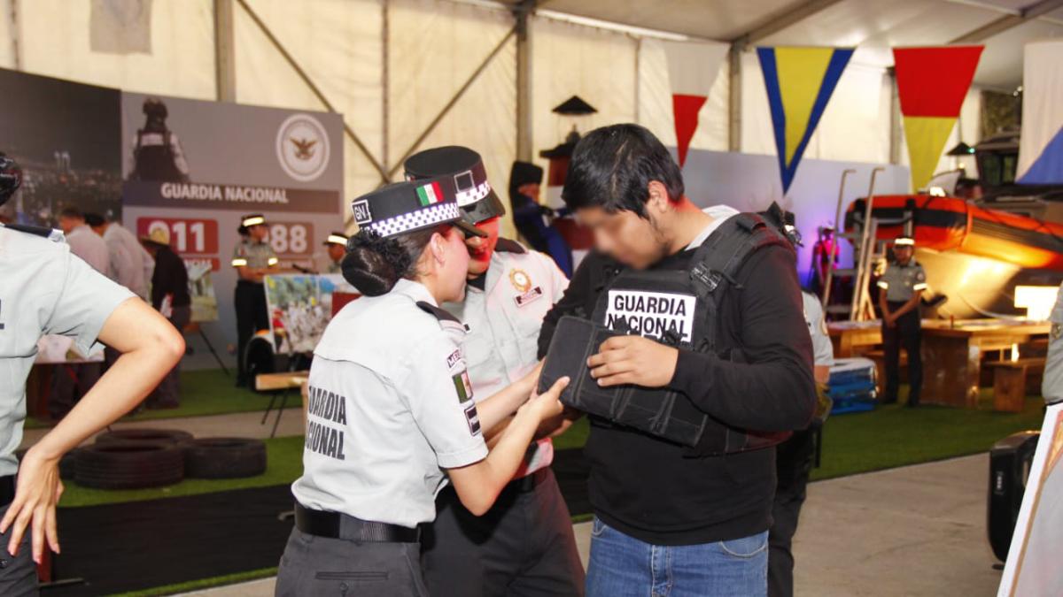 <![CDATA[Guardia Nacional realiza labores de proximidad social en la Feria de Puebla 2026]]>
