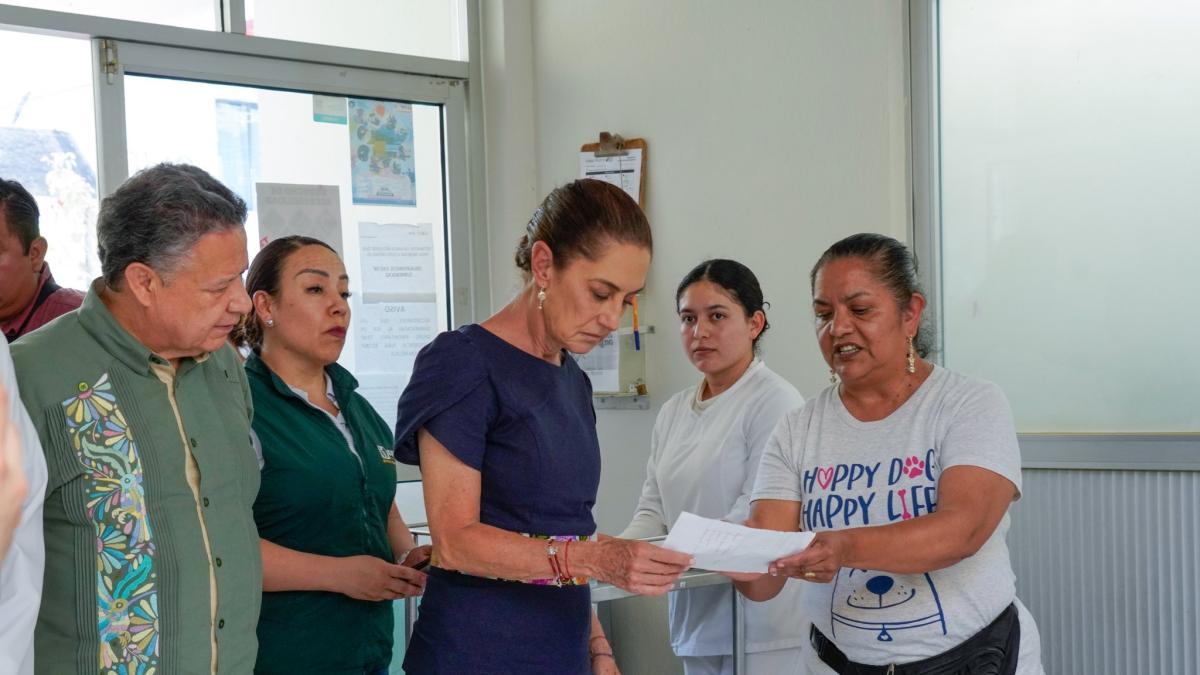 <![CDATA[Supervisa Claudia Sheinbaum hospital del IMSS Bienestar en Hidalgo]]>