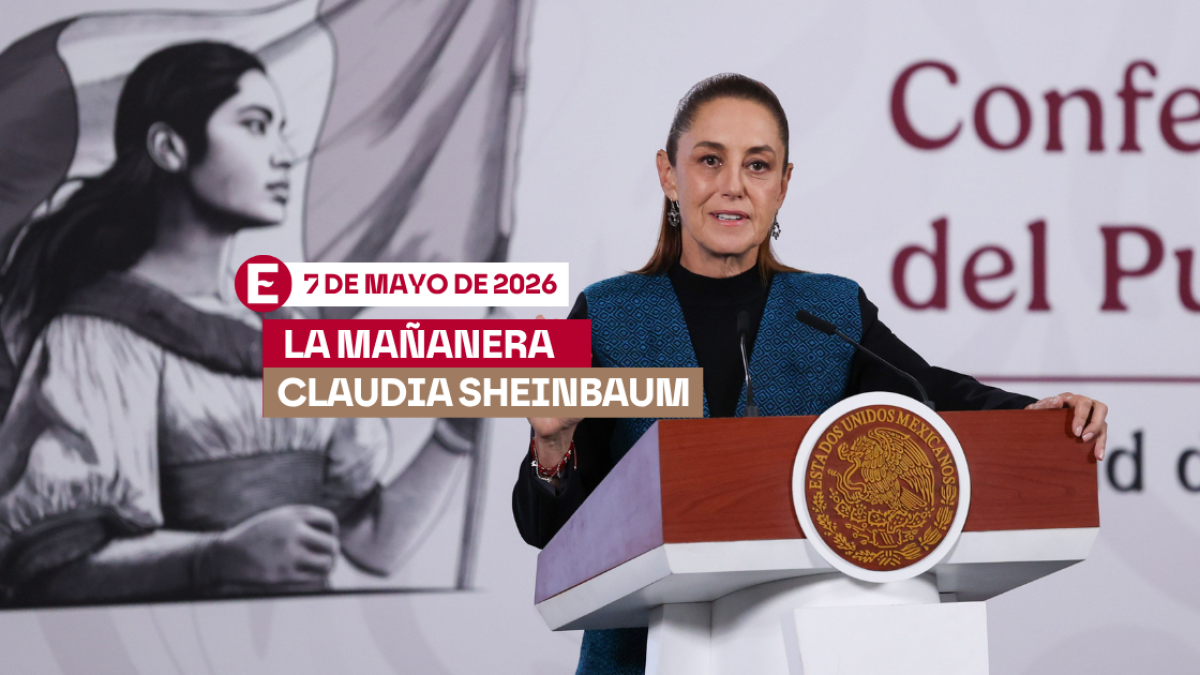 <![CDATA[La 'Mañanera' de Sheinbaum EN VIVO: Temas de la conferencia hoy 7 de mayo de 2026]]>