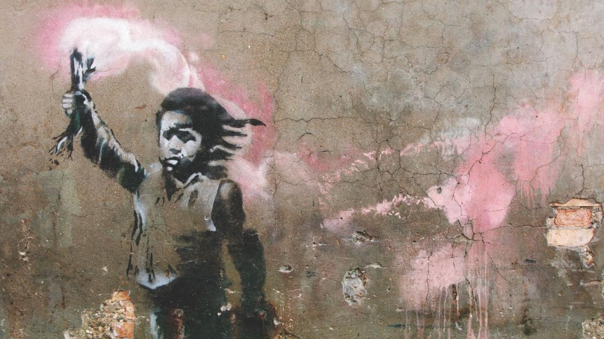 <![CDATA[Restauran obra de Banksy que denuncia la crisis migratoria en Europa]]>