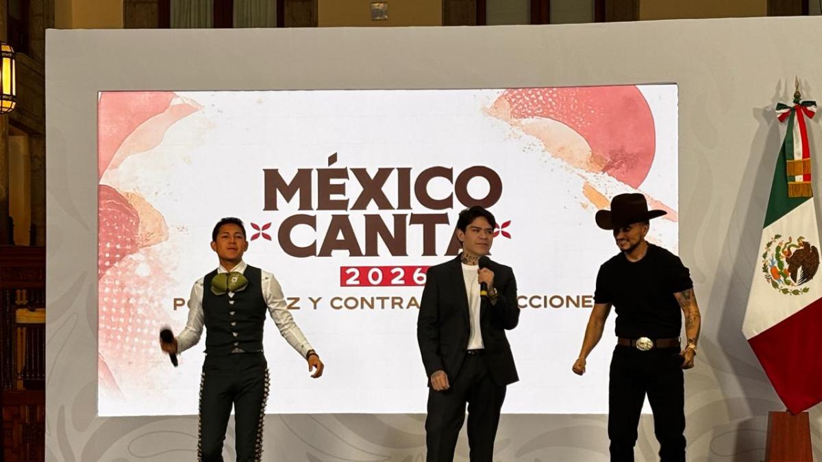 <![CDATA[Presentan edición 2026 de México Canta; Majo Aguilar y Junior H invitados especiales]]>