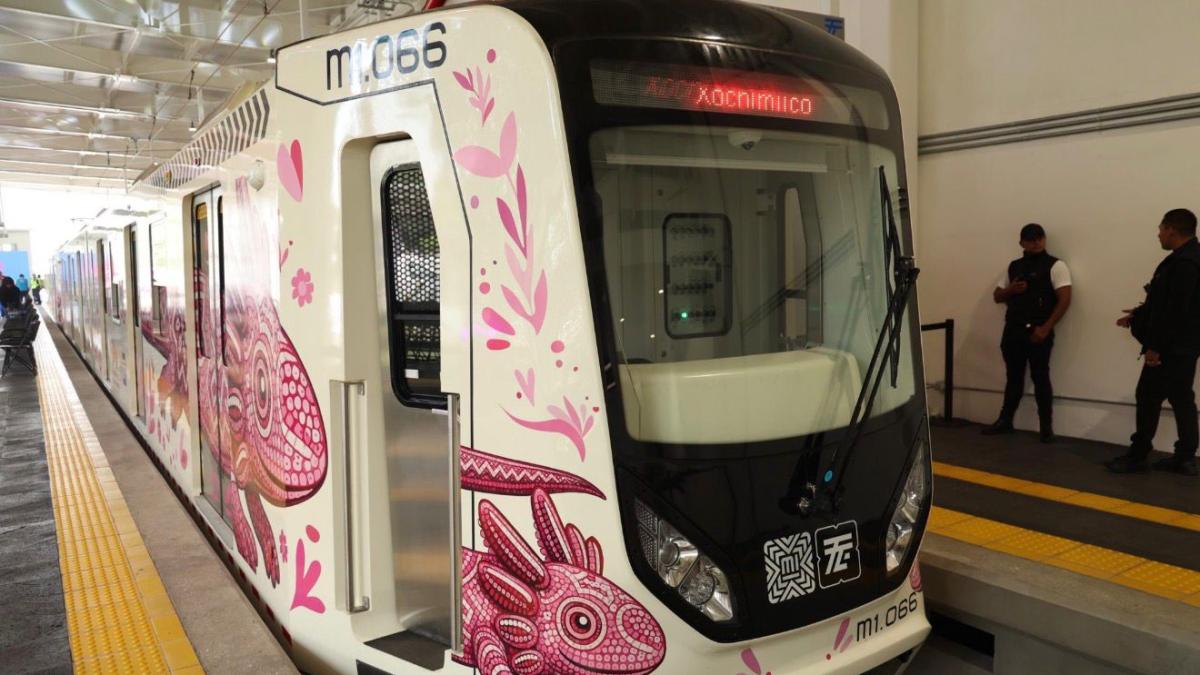 <![CDATA[Clara Brugada pone en marcha 17 nuevos trenes ligeros “El Ajolote”]]>